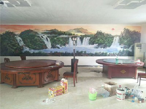 芷江县墙绘-写实风景