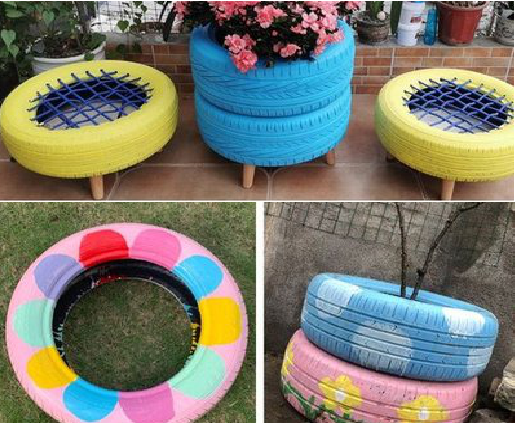 芷江县墙体彩绘-变废为宝