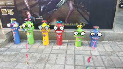 芷江县商业区彩绘