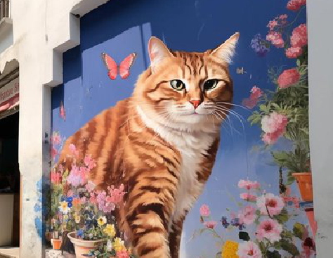 芷江县自己绘制有个性的手绘墙