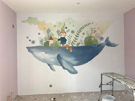 芷江县手绘墙的特点及优势。